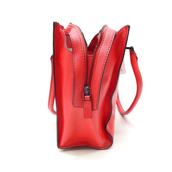 New GUESS Gabi Girlfriend Satchel Red Handbag - Picture 9 of 15